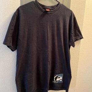 Quiksilver size Medium dark blue t shirt